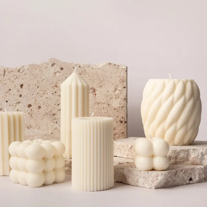 Product i lifestyle fotografija svijeća za zagrebački brend Priye